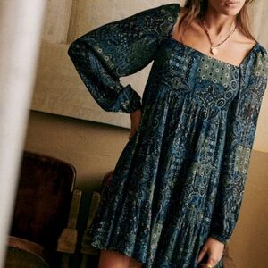 Sezane Joyce Babydoll Dress
